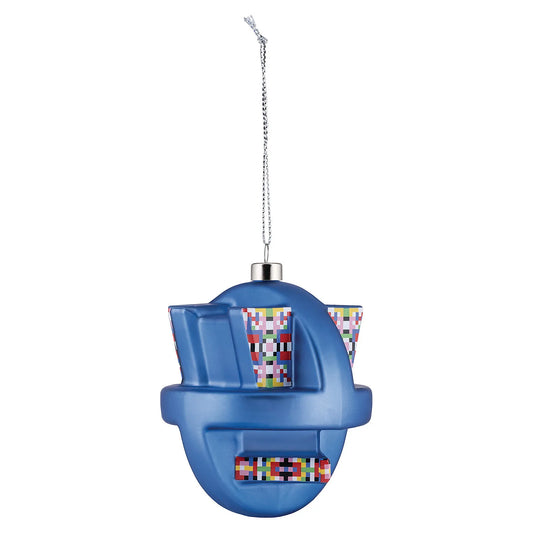 Alessi Szklana bombka choinkowa HOLYHEDRICS Glow - zdjęcie 2
