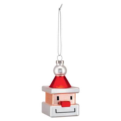 Alessi Szklana bombka choinkowa Palle Quadrate Santa Cube - zdjęcie 2