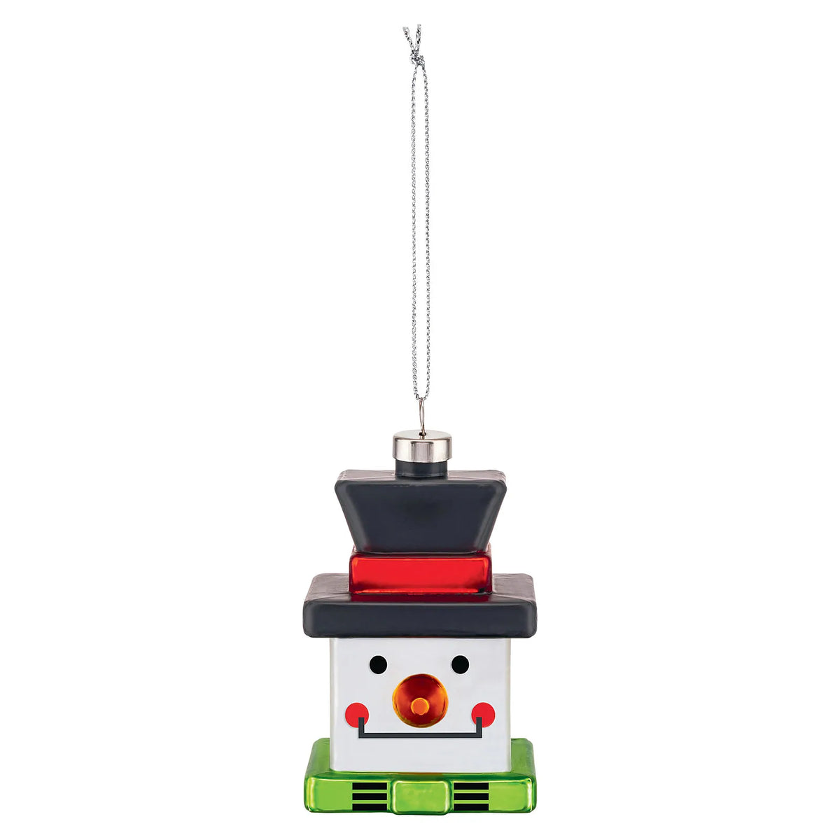Alessi Szklana bombka choinkowa Palle Quadrate Snow Cube - zdjęcie główne