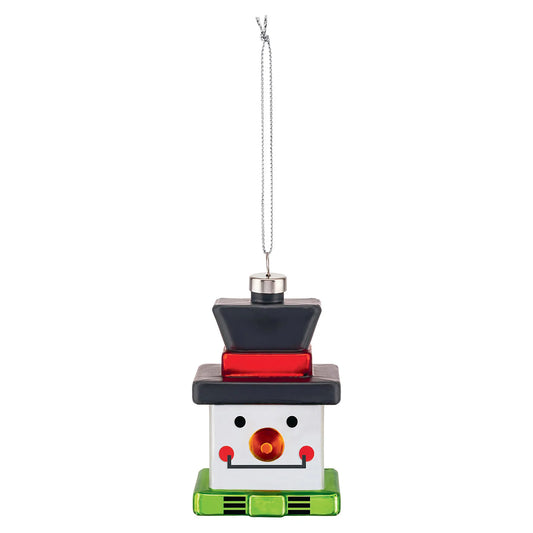 Alessi Szklana bombka choinkowa Palle Quadrate Snow Cube - zdjęcie główne