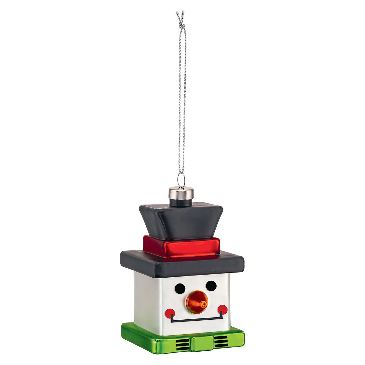 Alessi Szklana bombka choinkowa Palle Quadrate Snow Cube - zdjęcie 2