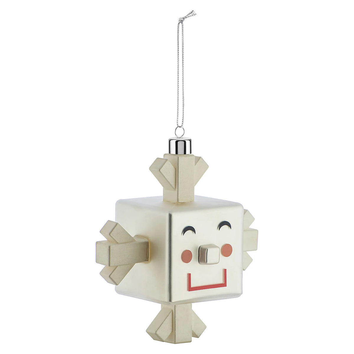 Alessi Szklana bombka choinkowa Palle Quadrate Snowray - zdjęcie 3
