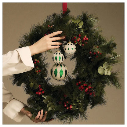 Alessi Zestaw 2 szklanych bombek DELIGHT Fale i łuski - zdjęcie 9