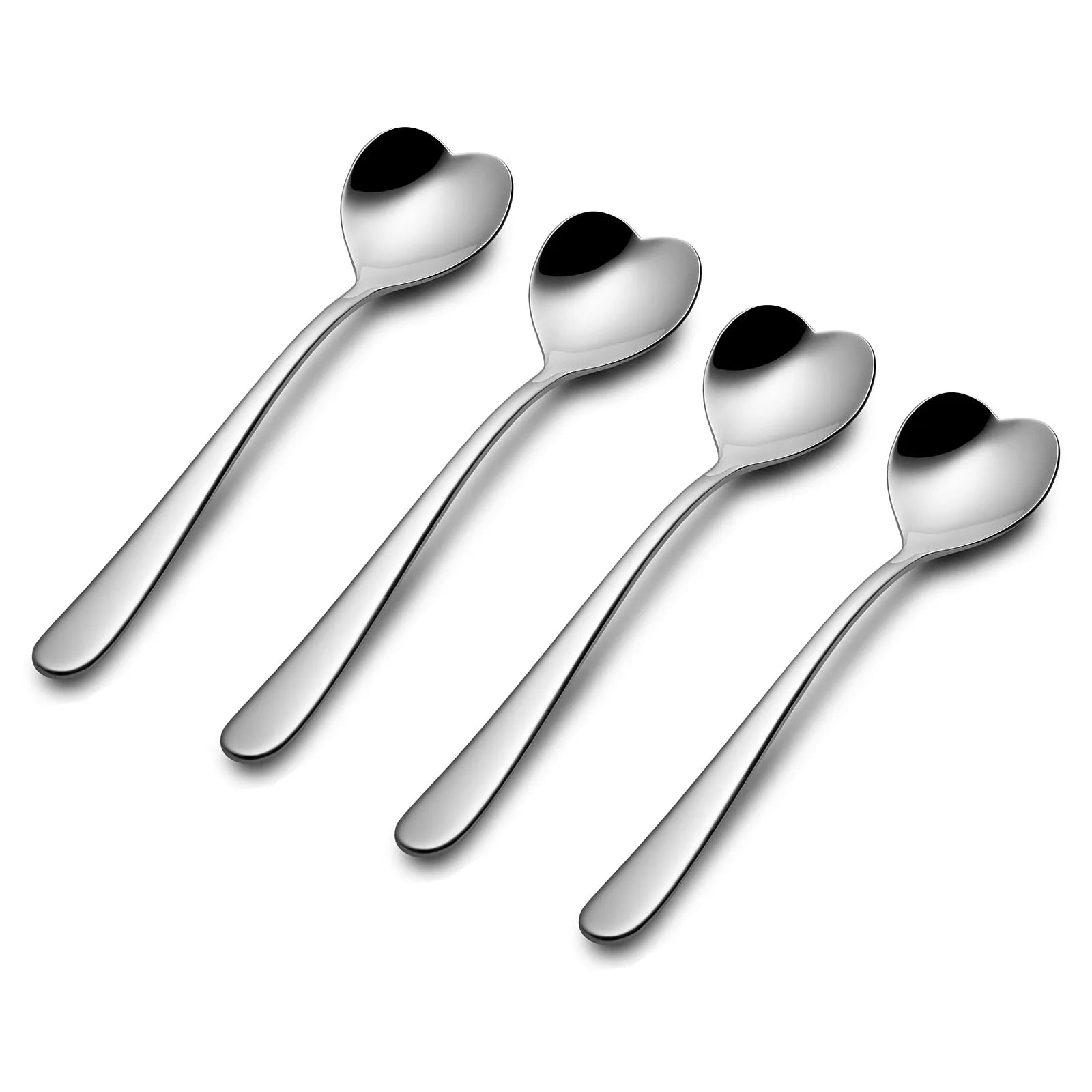 Alessi Zestaw 4 łyżeczek do herbaty Big Love - widok główny zdjęcie wariantu AMMI08-7