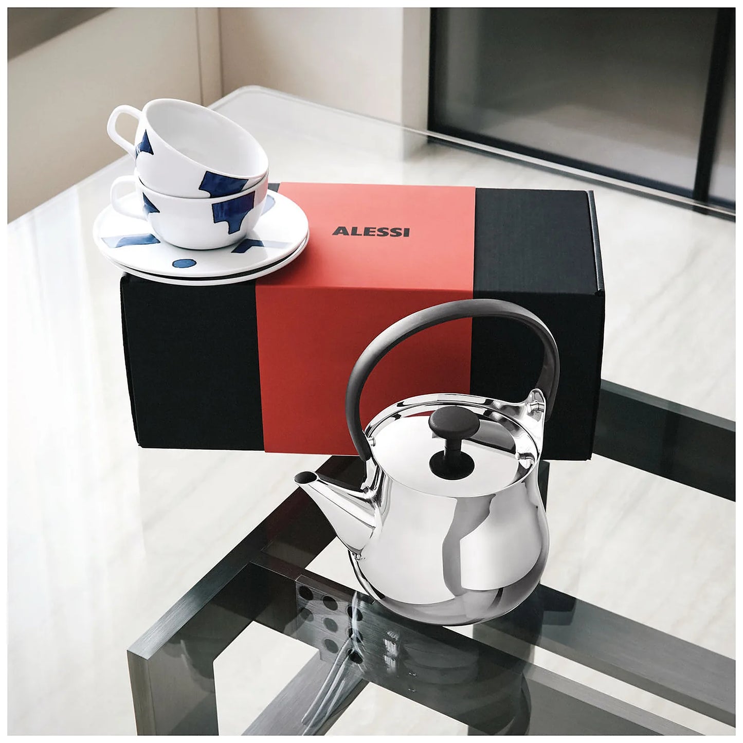 Alessi Zestaw prezentowy do herbaty Alessi & Tea - widok 4 zdjęcie wariantu NF01SET