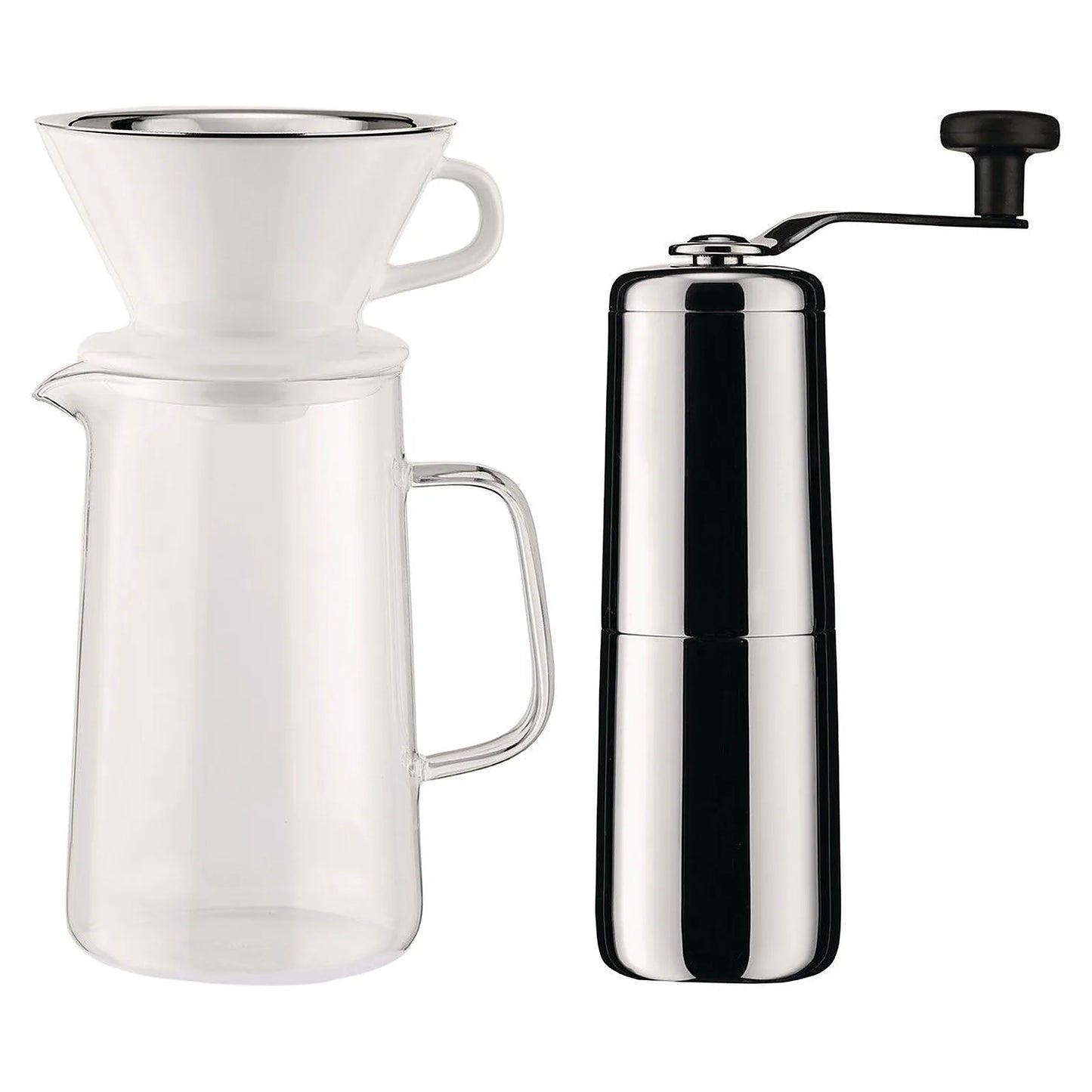Alessi Zestaw z młynkiem do slow coffee - widok główny zdjęcie wariantu KT01SET