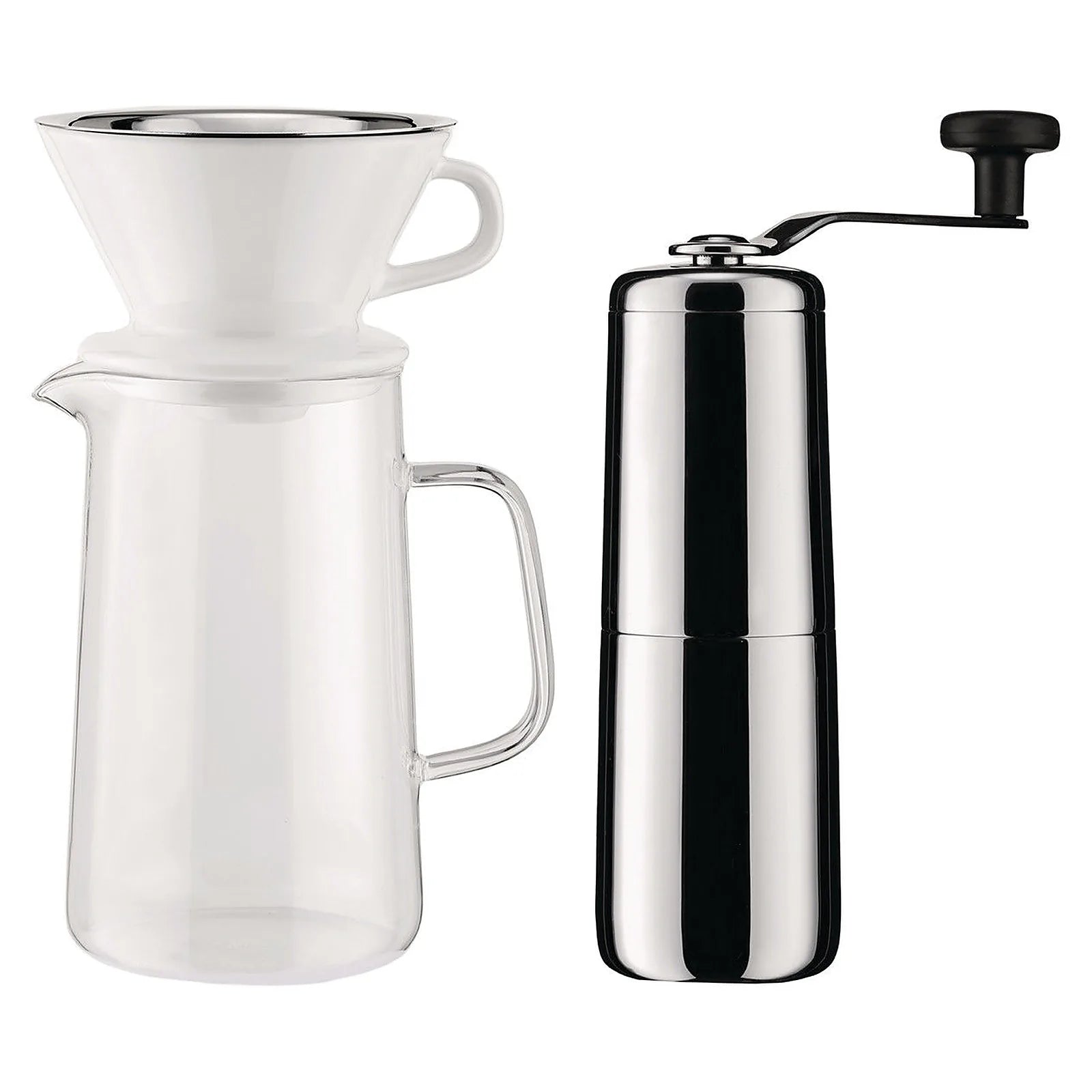 Alessi Zestaw z młynkiem do slow coffee - widok główny zdjęcie wariantu KT01SET