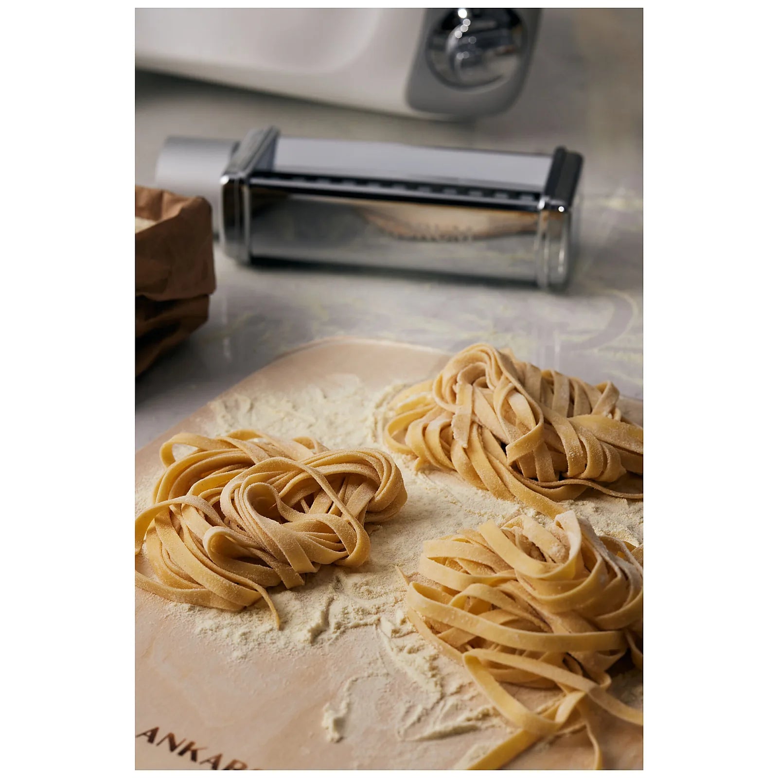 Ankarsrum Zestaw do makaronu Lasagna&Fettuccine Assistent Original - zdjęcie 12