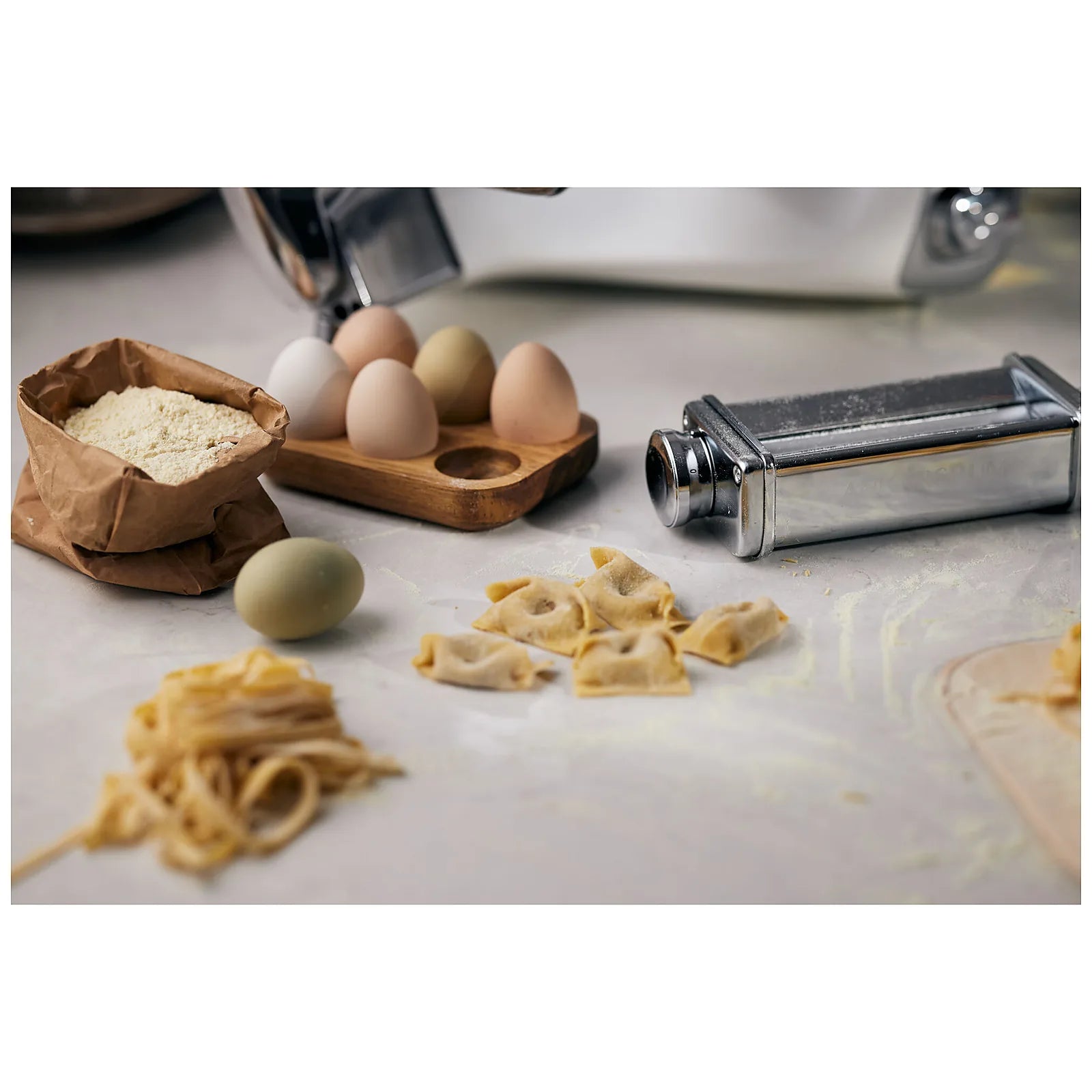 Ankarsrum Zestaw do makaronu Lasagna&Fettuccine Assistent Original - zdjęcie 13