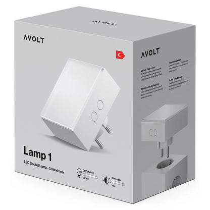 Avolt Lampka LED do kontaktu - wariant kolor szary - widok 9