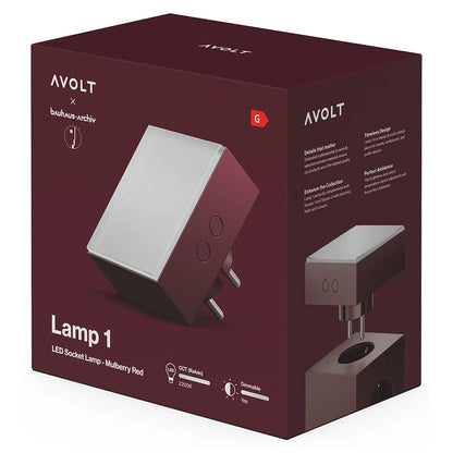 Avolt Lampka LED do kontaktu - wariant kolor czerwony malinowy - widok 32