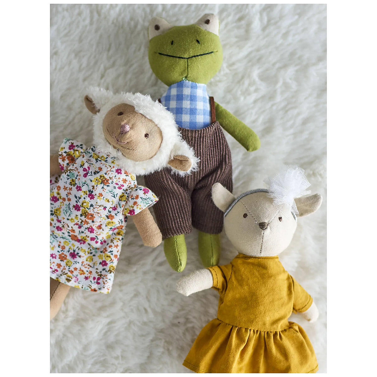 Bloomingville Zestaw 3 laleczek Animal Friends - zdjęcie 5