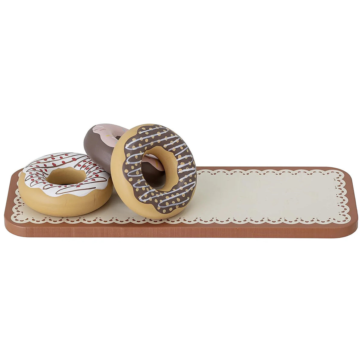 Bloomingville Zestaw drewnianych donutów Elsie - zdjęcie 2
