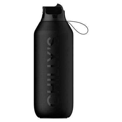 Chilly's Bottles Butelka sportowa Series 2 Sport 1000 ml - zdjęcie główne kolor czarny