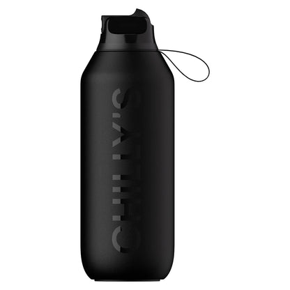Chilly's Bottles Butelka sportowa Series 2 Sport 500 ml - wariant kolor czarny