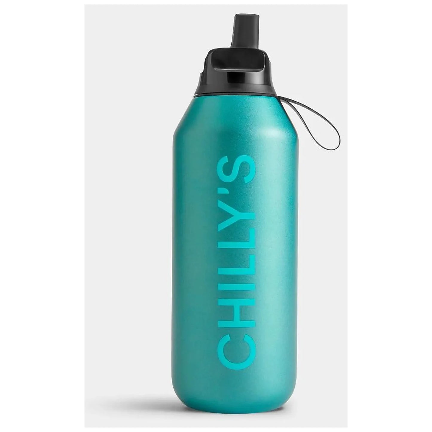 Chilly's Bottles Butelka sportowa Series 2 Sport 500 ml metaliczna - wariant kolor morski