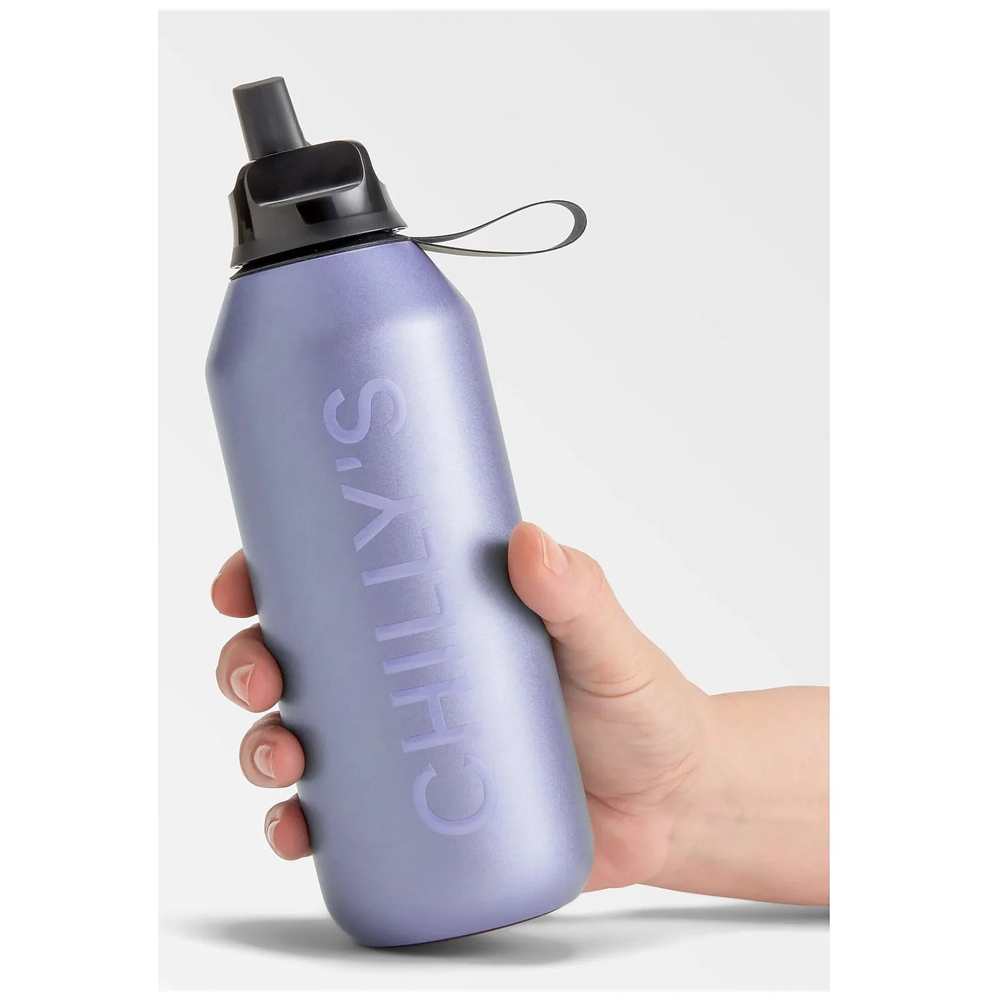 Chilly's Bottles Butelka sportowa Series 2 Sport 500 ml metaliczna - zdjęcie 9