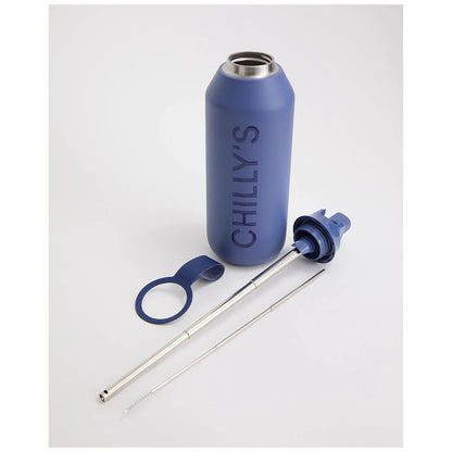 Chilly's Bottles Butelka sportowa Series 2 Sport 500 ml metaliczna - zdjęcie 19