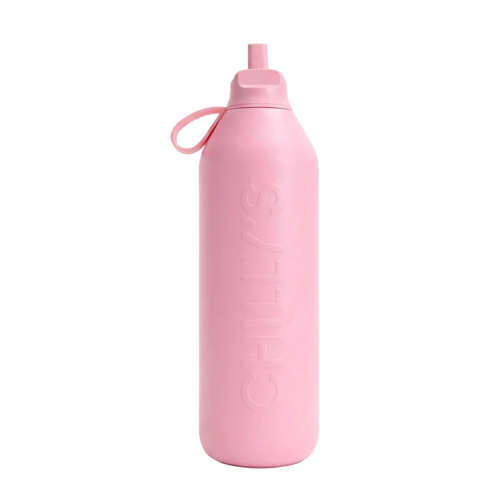Chilly's Bottles Butelka sportowa Series 3 Flip 1000 ml – zdjęcie główne wariant kolor różowy – Lotus