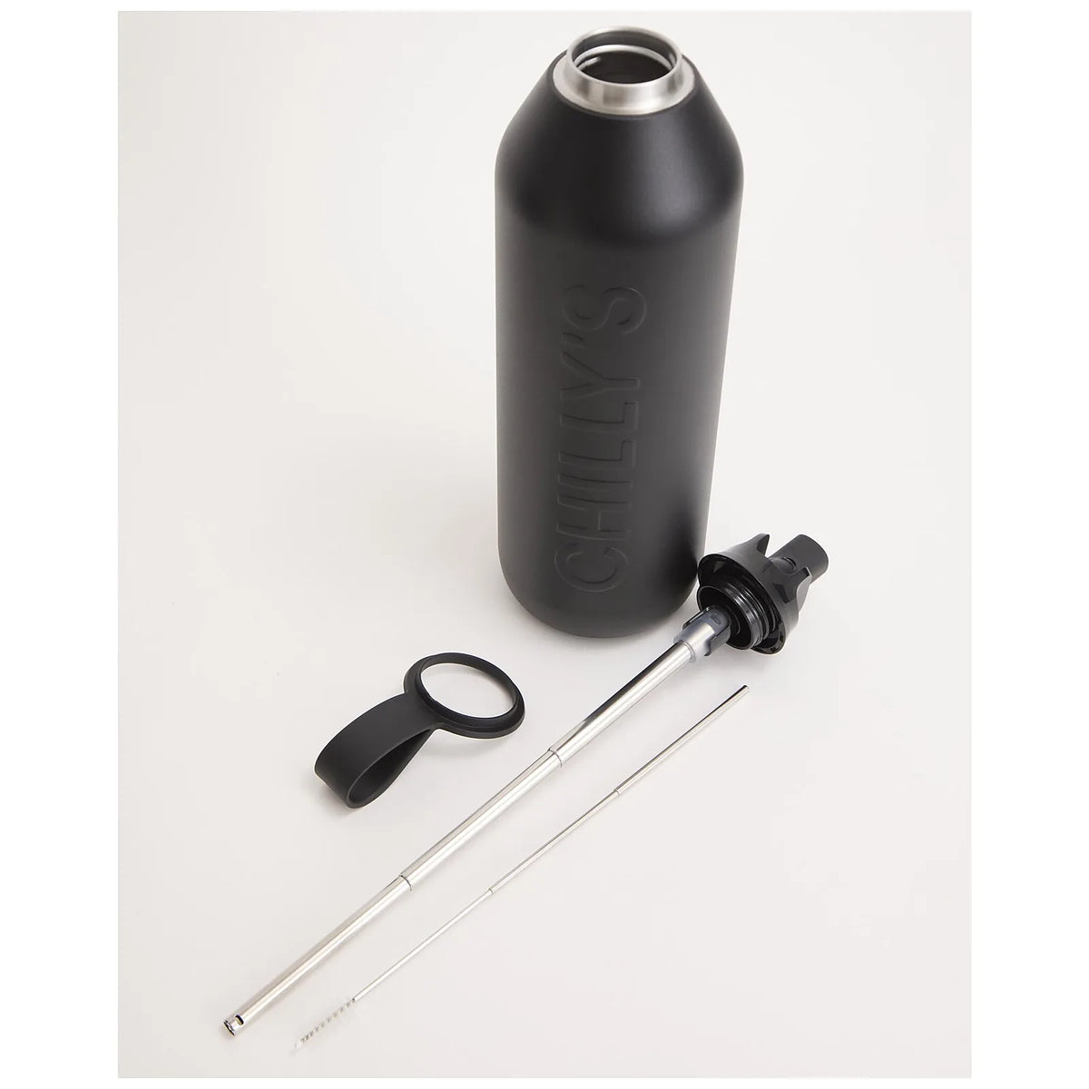Chilly's Bottles Butelka sportowa Series 3 Flip 1000 ml – kolor czarny – Onyx – widok numer 5
