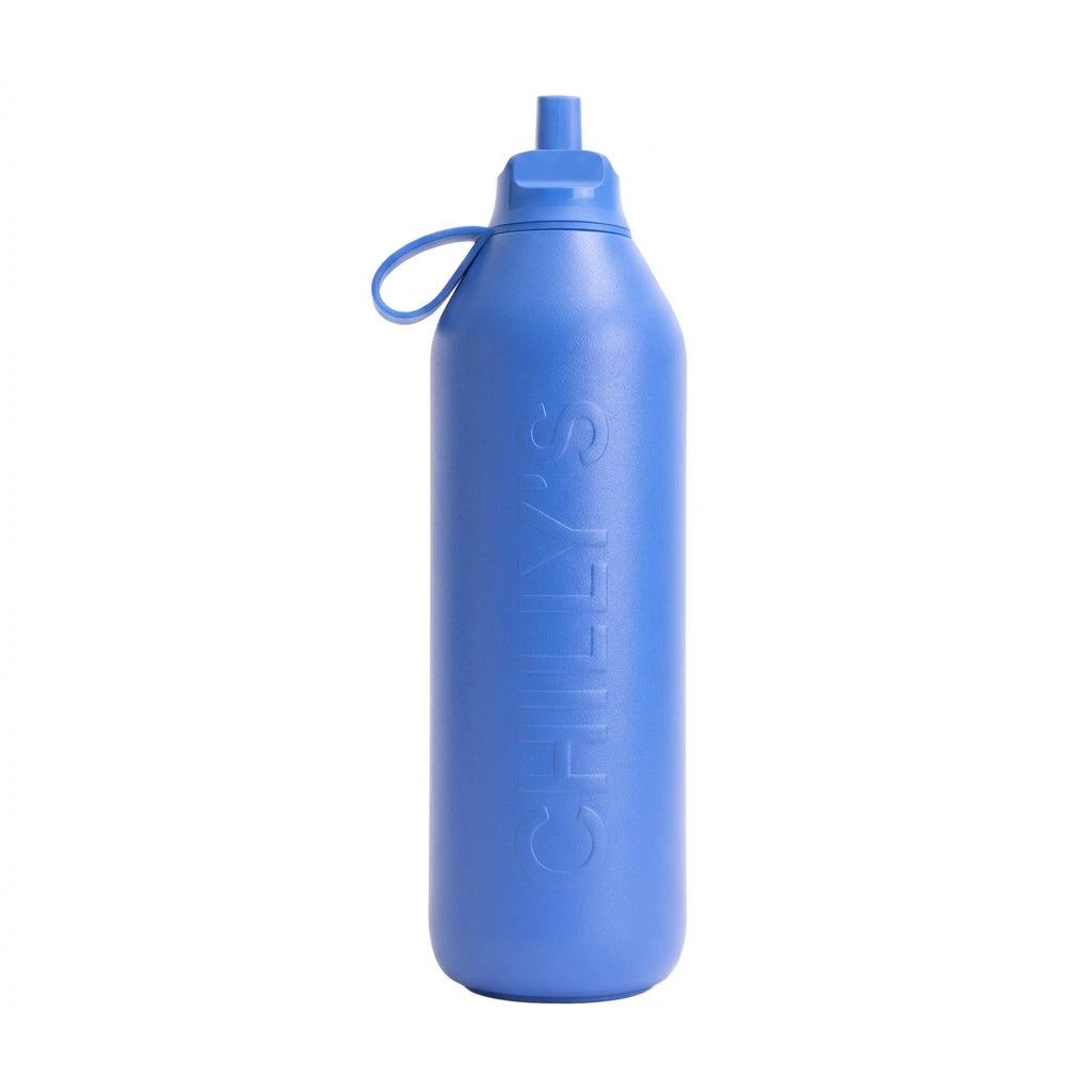 Chilly's Bottles Butelka sportowa Series 3 Flip 1000 ml – zdjęcie główne wariant kolor niebieski – Pacific
