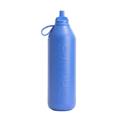 Chilly's Bottles Butelka sportowa Series 3 Flip 1000 ml – zdjęcie główne wariant kolor niebieski – Pacific