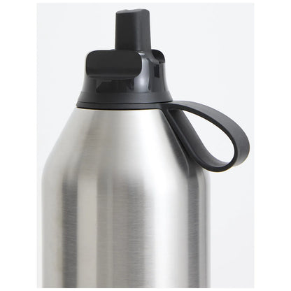 Chilly's Bottles Butelka sportowa Series 3 Flip 1000 ml – kolor stalowy – Steel – widok numer 2