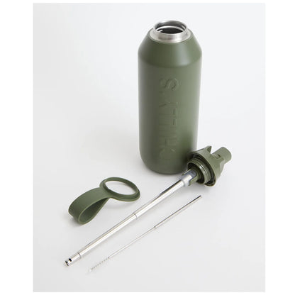 Chilly's Bottles Butelka sportowa Series 3 Flip 500 ml – kolor zielony – Cargo – widok numer 6