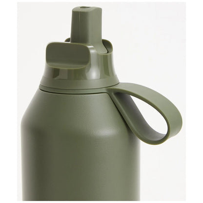 Chilly's Bottles Butelka sportowa Series 3 Flip 500 ml – kolor zielony – Cargo – widok numer 7