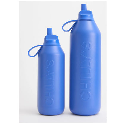 Chilly's Bottles Butelka sportowa Series 3 Flip 500 ml – kolor niebieski – Pacific – widok numer 10