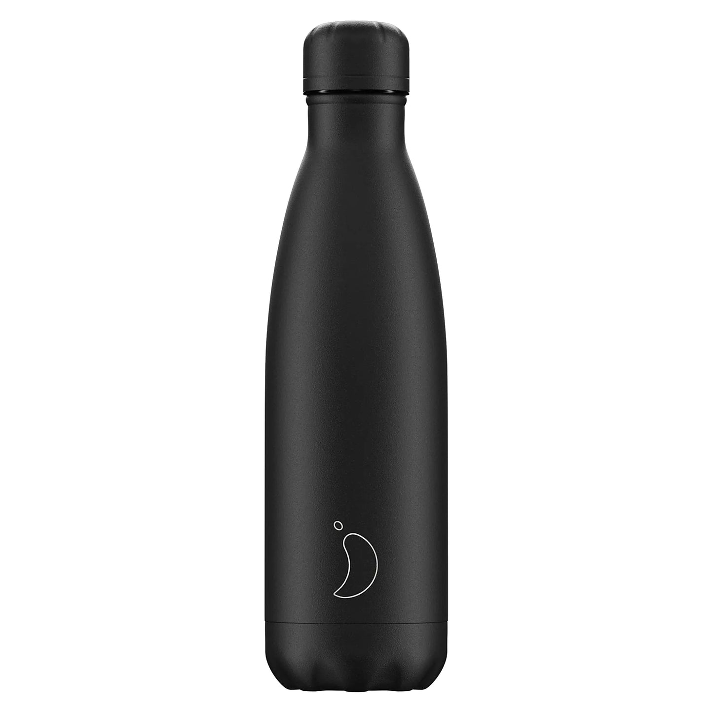 Chilly's Bottles Butelka termiczna Monochrome 500 ml - wariant kolor czarny