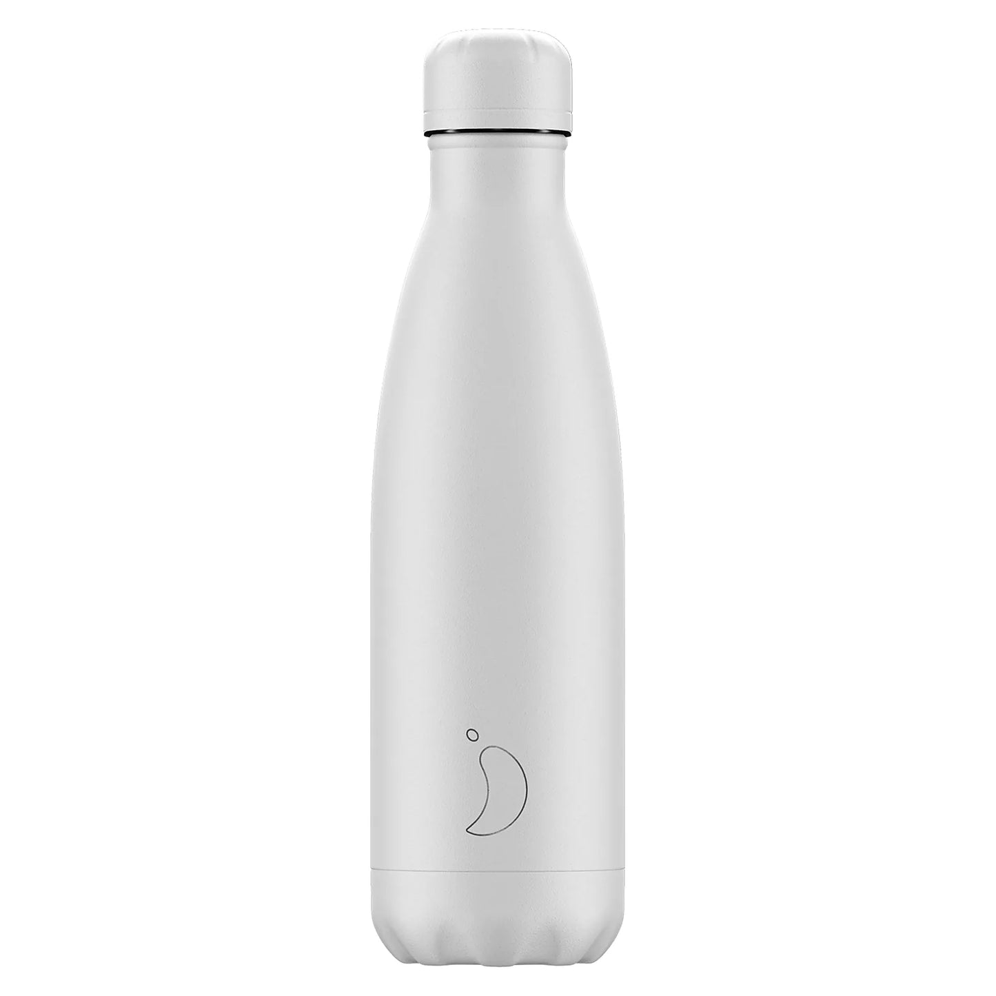 Chilly's Bottles Butelka termiczna Monochrome 500 ml - zdjęcie główne kolor biały