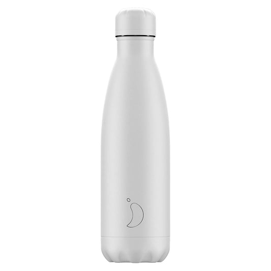 Chilly's Bottles Butelka termiczna Monochrome 500 ml - zdjęcie główne kolor biały