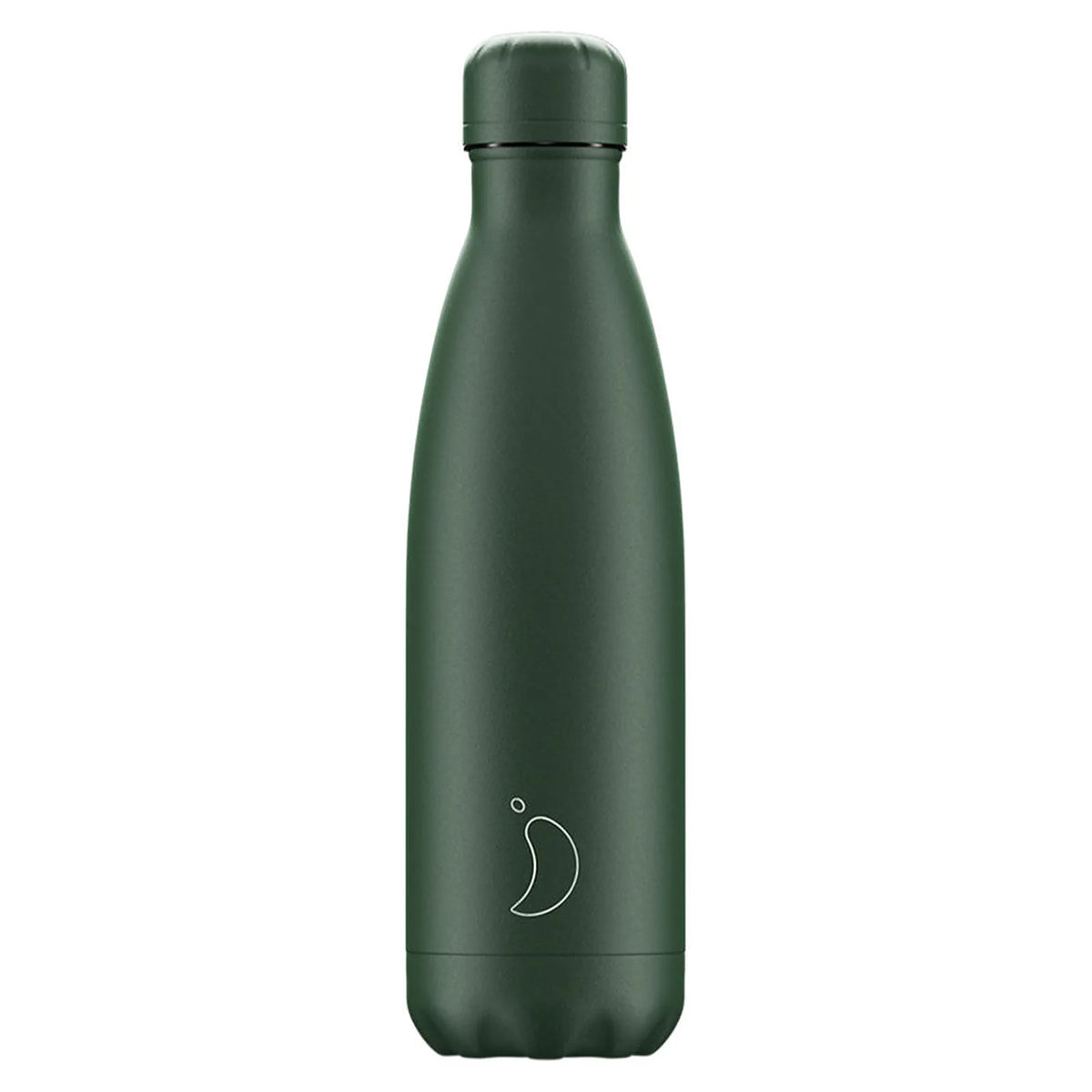 Chilly's Bottles Butelka termiczna Original Matte 500 ml - wariant kolor zielony