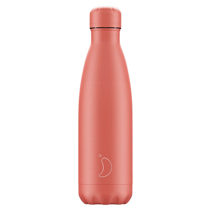 Chilly's Bottles Butelka termiczna Pastel 500 ml - wariant kolor koralowy