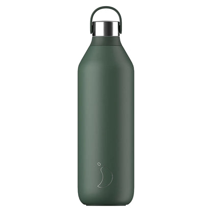Chilly's Bottles Butelka termiczna Series 2 1000 ml - zdjęcie główne kolor zielony