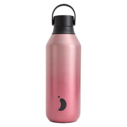 Chilly's Bottles Butelka termiczna Series 2 500 ml cieniowana - wariant kolor różowy