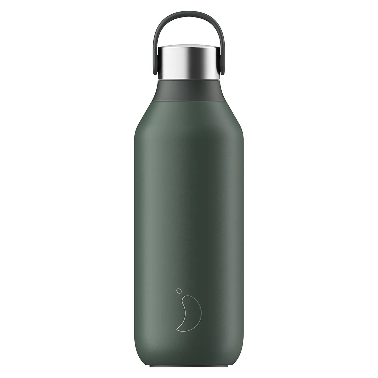 Chilly's Bottles Butelka termiczna Series 2 500 ml matowa - wariant kolor zielony