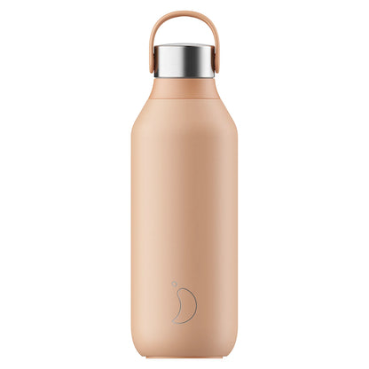 Chilly's Bottles Butelka termiczna Series 2 500 ml matowa - wariant kolor pomarańczowy