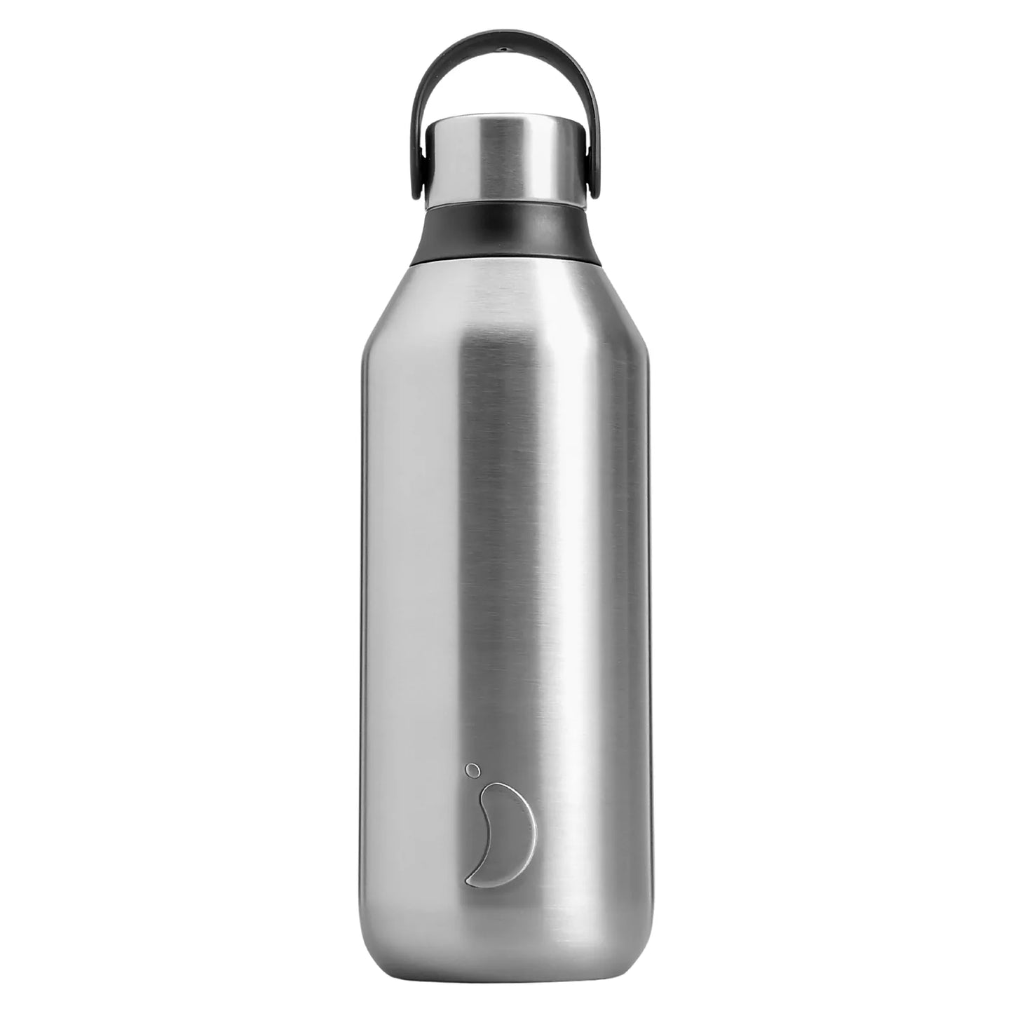 Chilly's Bottles Butelka termiczna Series 2 500 ml metaliczna - wariant kolor stalowy