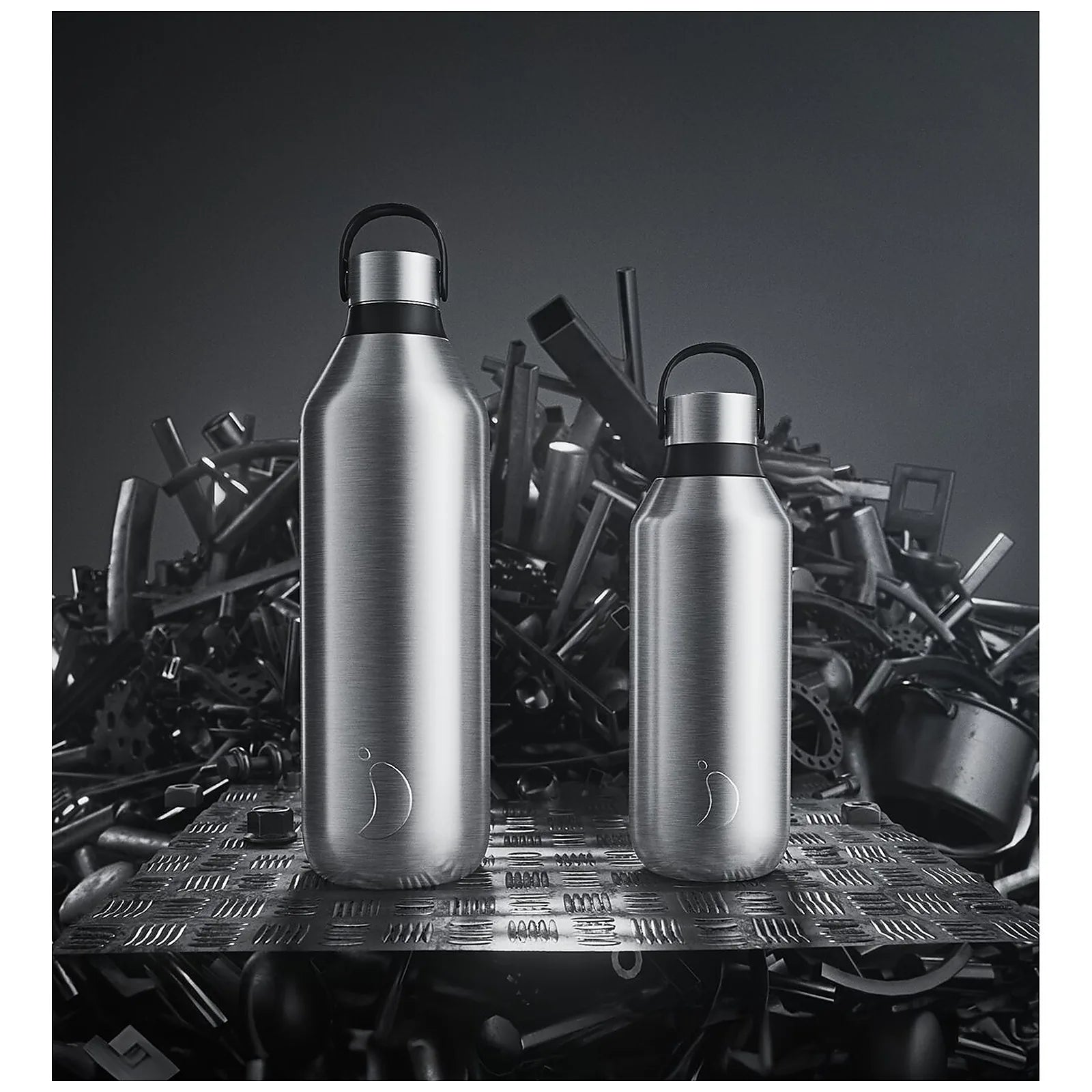 Chilly's Bottles Butelka termiczna Series 2 500 ml metaliczna - zdjęcie 5