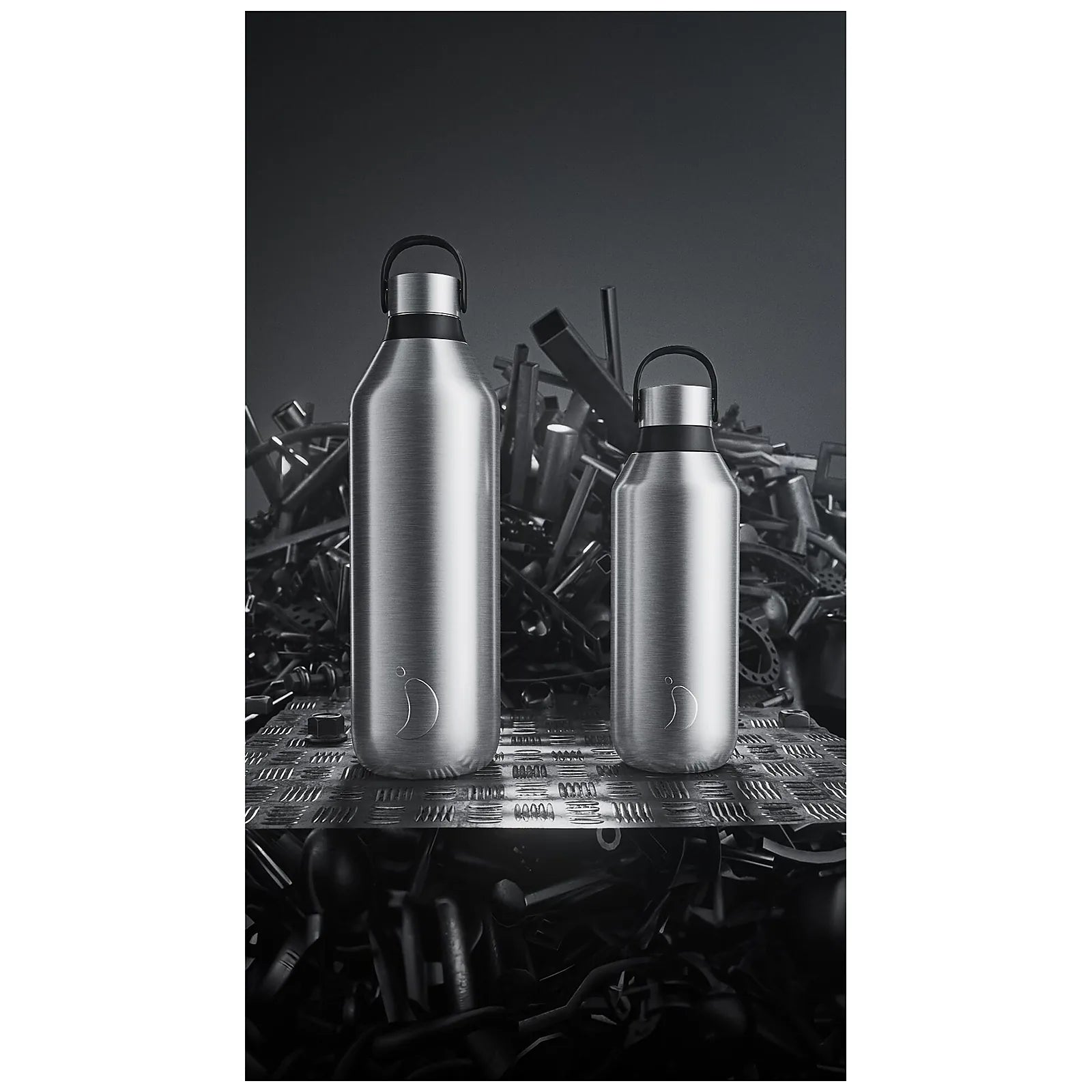 Chilly's Bottles Butelka termiczna Series 2 500 ml metaliczna - zdjęcie 9