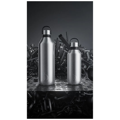Chilly's Bottles Butelka termiczna Series 2 500 ml metaliczna - zdjęcie 9