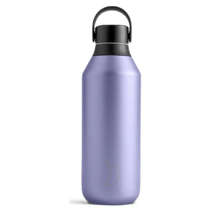 Chilly's Bottles Butelka termiczna Series 2 500 ml metaliczna - wariant kolor fioletowy
