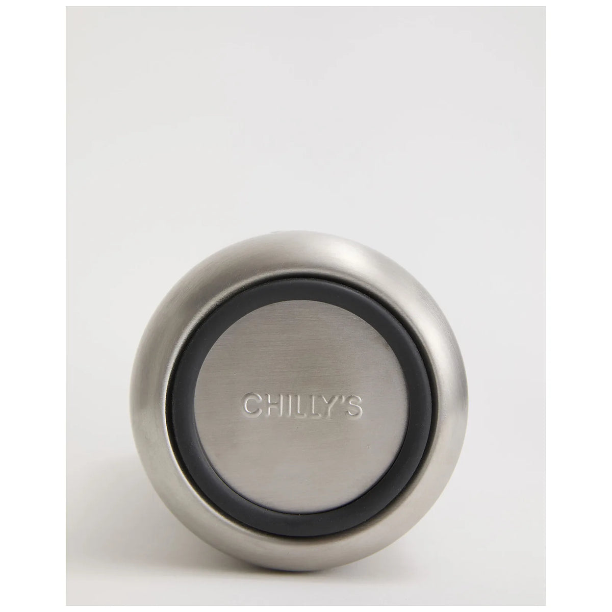 Chilly's Bottles Butelka termiczna Series 3 1000 ml – kolor stalowy – Steel – widok numer 2