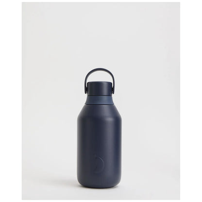 Chilly's Bottles Butelka termiczna Series 3 350 ml – kolor granatowy – Astral – widok numer 3