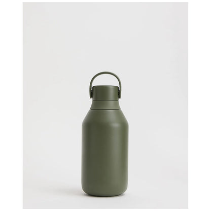 Chilly's Bottles Butelka termiczna Series 3 350 ml – kolor zielony – Cargo – widok numer 3