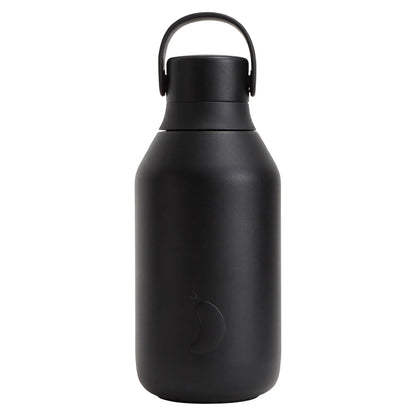 Chilly's Bottles Butelka termiczna Series 3 350 ml – zdjęcie główne wariant kolor czarny – Onyx