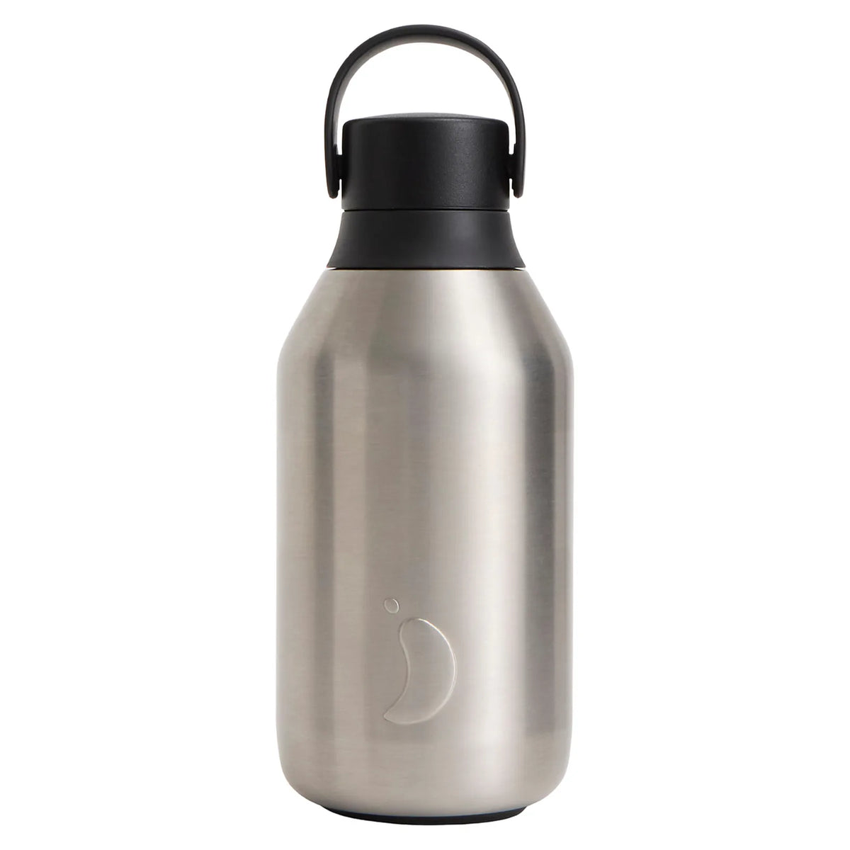 Chilly's Bottles Butelka termiczna Series 3 350 ml – zdjęcie główne wariant kolor stalowy – Steel