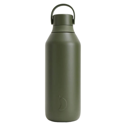 Chilly's Bottles Butelka termiczna Series 3 500 ml – zdjęcie główne wariant kolor zielony – Cargo